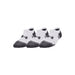 Under Armour Performance Tech 3 Pack No Show Socks Junior