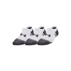 Under Armour Performance Tech 3 Pack No Show Socks Junior