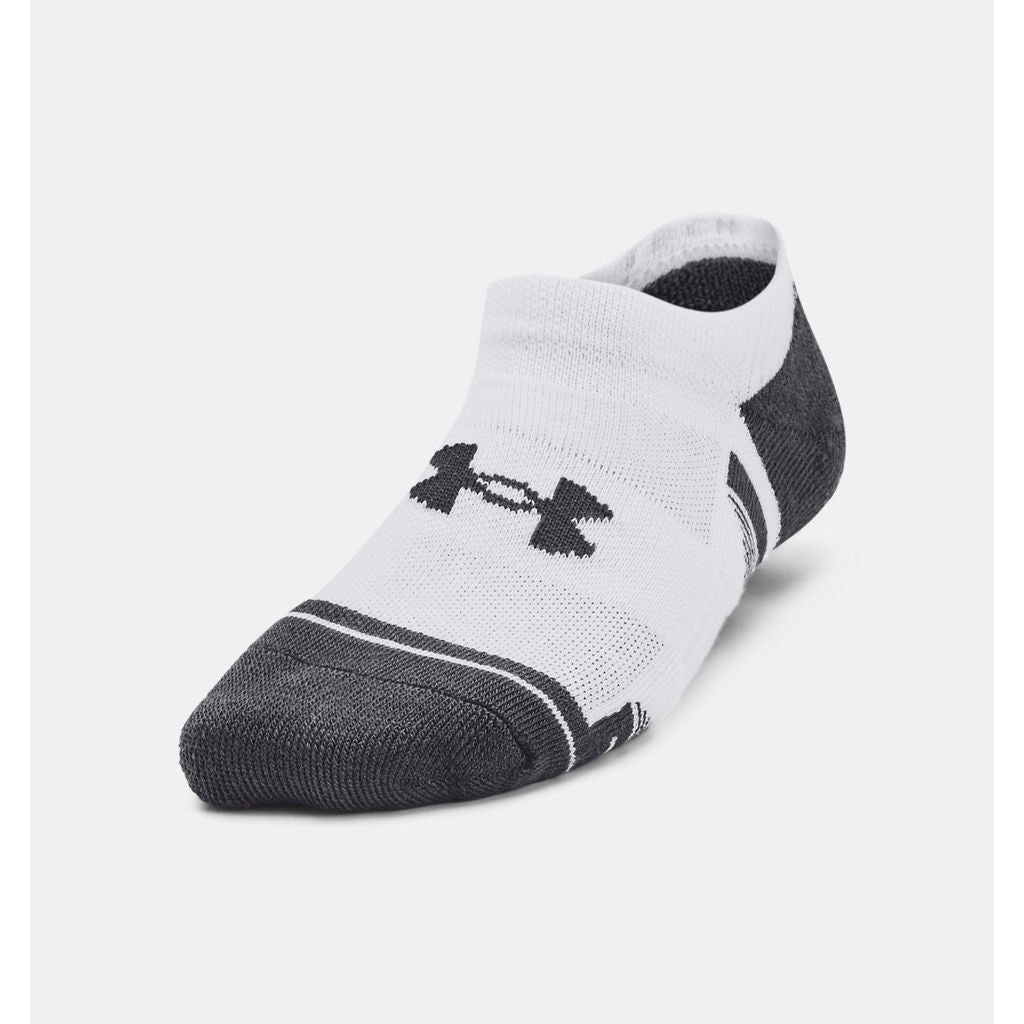 Under Armour Performance Tech 3 Pack No Show Socks Junior