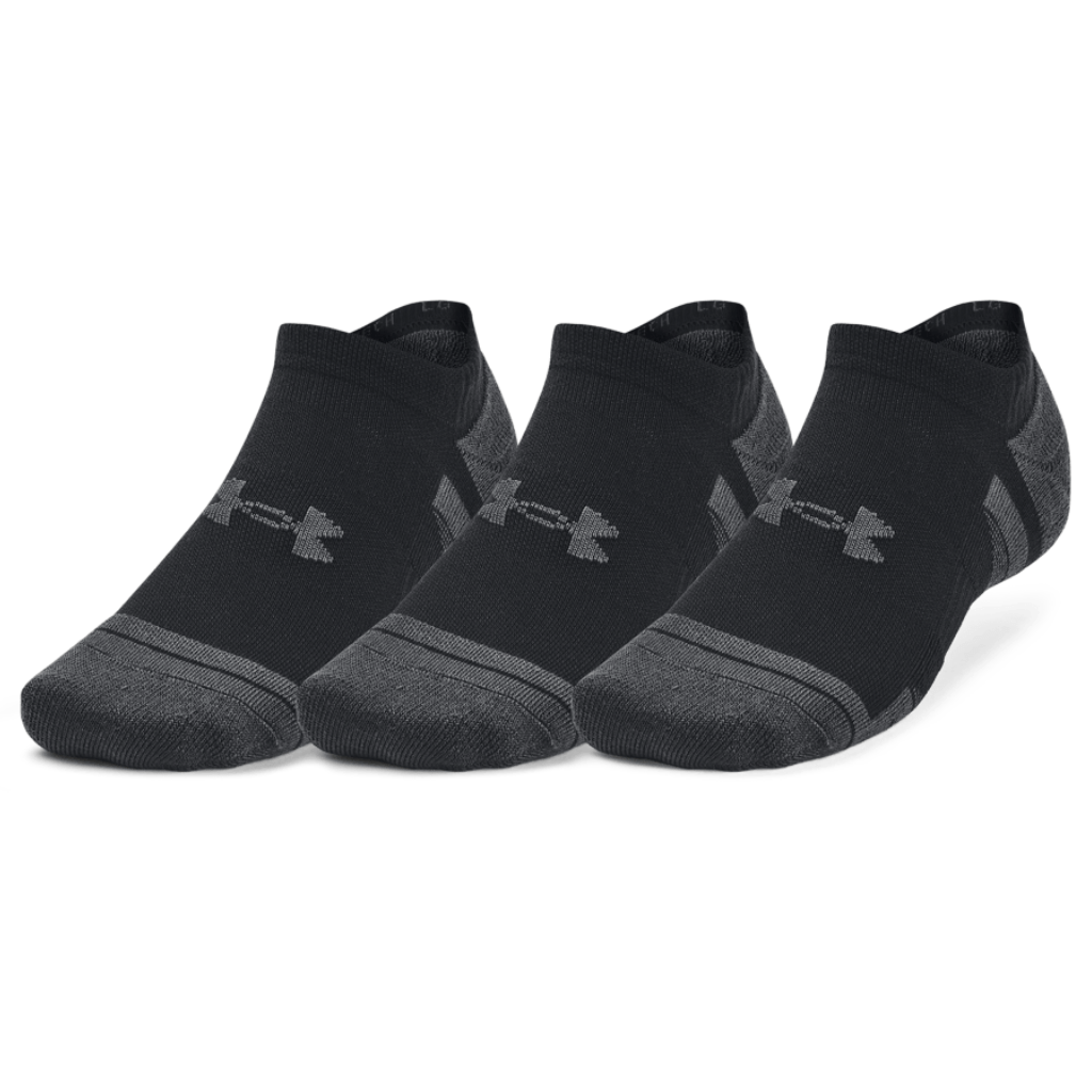 Under Armour Performance Tech 3 Pack No Show Socks Men
