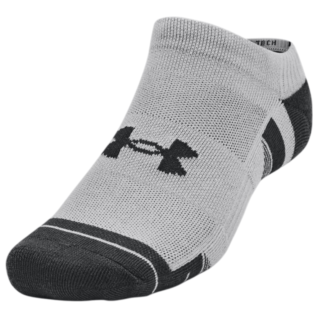 Under Armour Performance Tech 3 Pack No Show Socks Men
