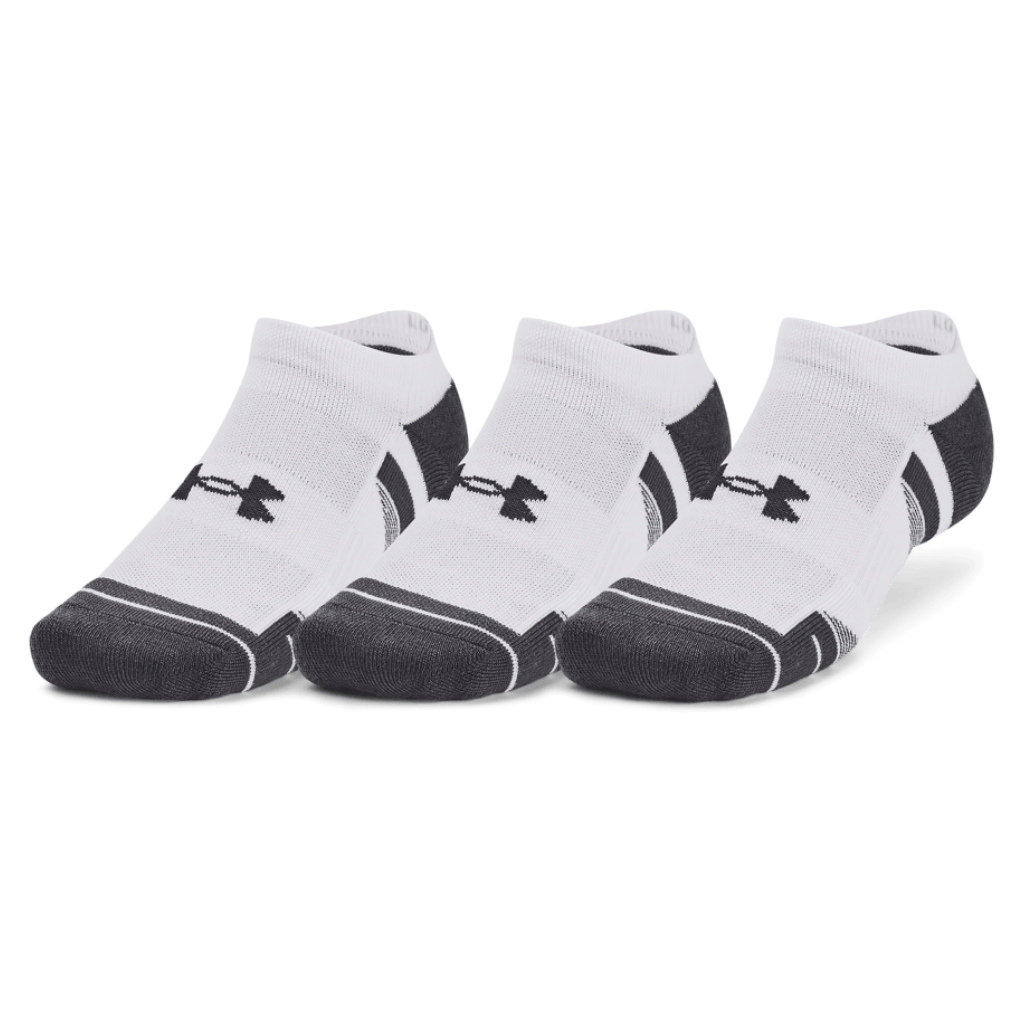 Under Armour Performance Tech 3 Pack No Show Socks Men