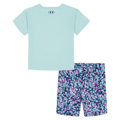 Under Armour Printed Bike Short Set Infant