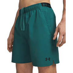 Under Armour Men's 2 Piece Co Ord Set Dark Green T-Shirt & Shorts