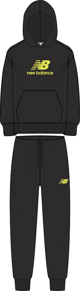 New Balance Stacked Logo Hooded Tracksuit InfantAlive & Dirty 