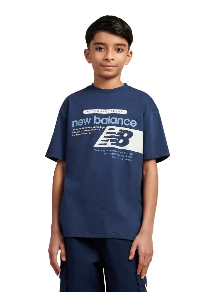 New Balance Players Graph T-Shirt Junior T Shirts New Balance