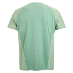 VCTRS Mens 3 Piece Co Ord Set Grey/Mint T-shirt showcasing a modern athletic design in mint green.