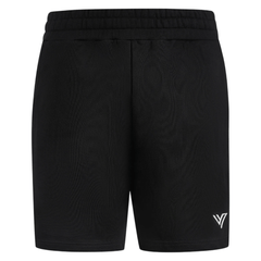 VCTRS Mens 3 piece co ord set black shorts with comfortable fit and elastic waistband.