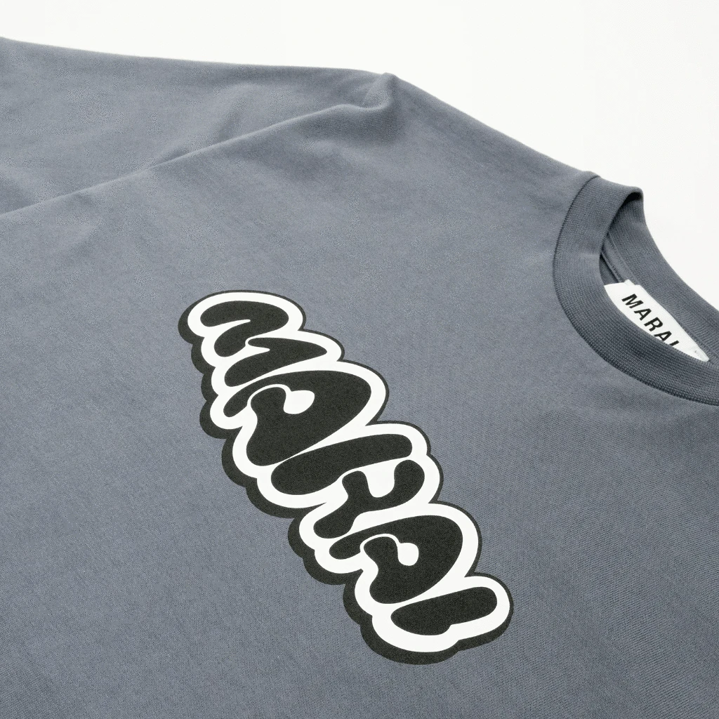 Marai Warp Bubble T-Shirt Men T Shirts Marai