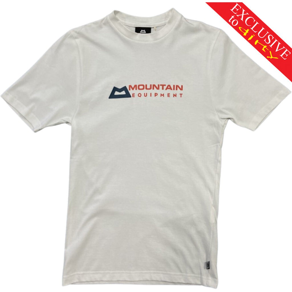 Mountain Equipment Horizontal Logo T-Shirt MenAlive & Dirty 
