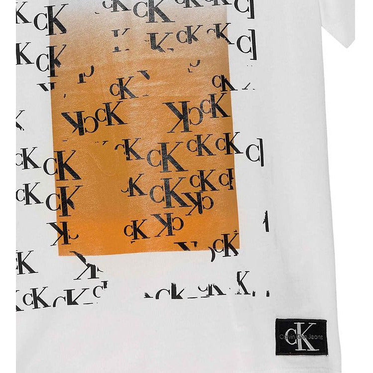 Calvin Klein Monogram Flare T-Shirt JuniorAlive & Dirty 