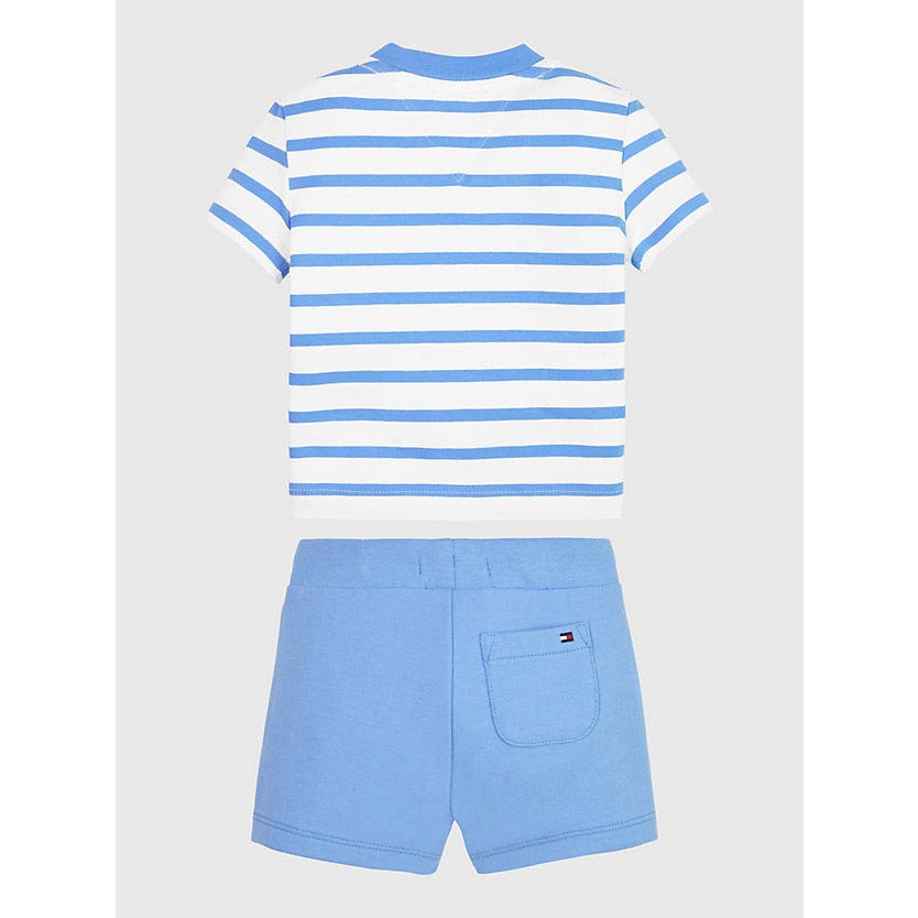 Tommy Hilfiger Essential Striped T-Shirt/Short Set BabyAlive & Dirty 