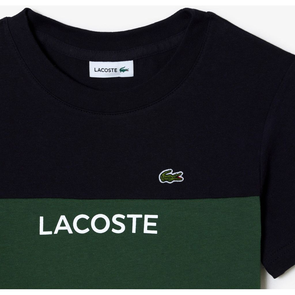 Lacoste Colourblock T-Shirt InfantAlive & Dirty 