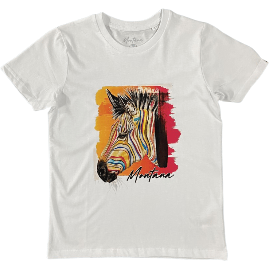 Montana Zebra T-Shirt JuiniorAlive & Dirty 