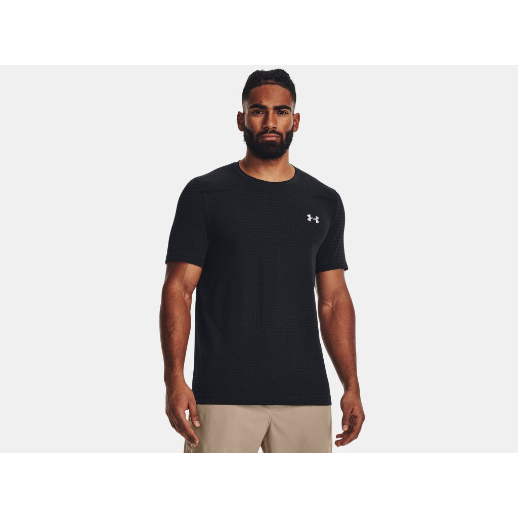Under Armour Men's Seamless Grid SS Tee - Black/Grey – Alive & Dirty