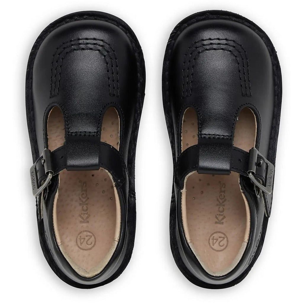 Kickers Kick T-Bar Leather Infant